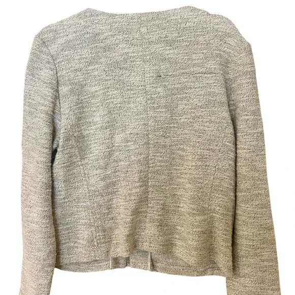 Premise Womens Zip Front Jacket Metallic Threads Zipper Pockets L New Gift idea - Picture 2 of 11